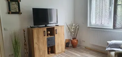 TV/Unterhaltungsangebot in der Unterkunft Ferienwohnung Sabine