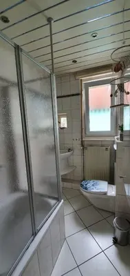 Ein Badezimmer in der Unterkunft Ferienwohnung Sabine