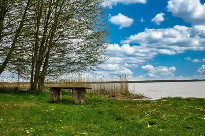 Naturlandschaft in der Nähe des Ferienhauses