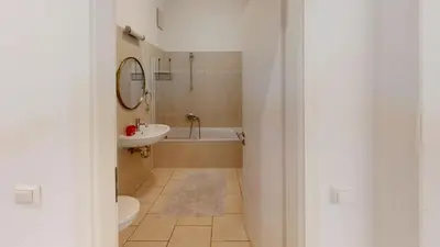 Ein Badezimmer in der Unterkunft Villa Wittenau