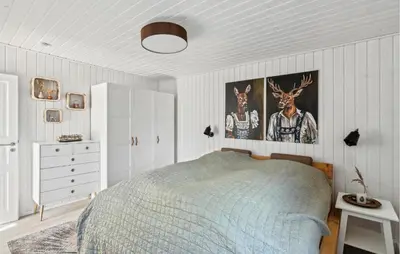 Ein Bett oder Betten in einem Zimmer der Unterkunft Holla Die Waldfee