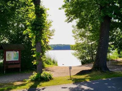 Naturlandschaft in der Nähe der Ferienwohnung