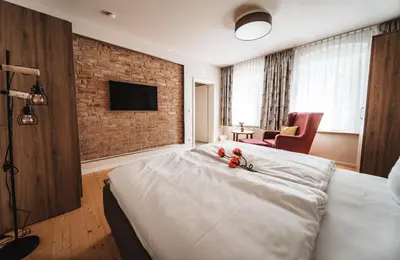 TV/Unterhaltungsangebot in der Unterkunft Fontane Apartments