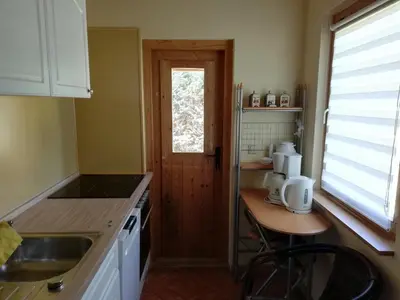 Küche/Küchenzeile in der Unterkunft Sommerferienhaus Jeannette