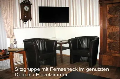 TV/Unterhaltungsangebot in der Unterkunft Ferienwohnung am Rentierweg