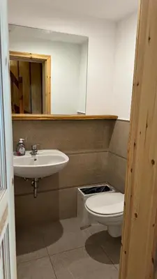 Ein Badezimmer in der Unterkunft Ferienwohnung - Der Schwarzstorch