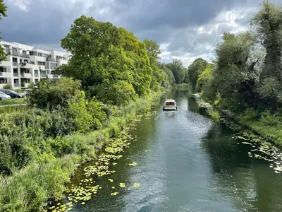 Naturlandschaft in der Nähe der Ferienwohnung