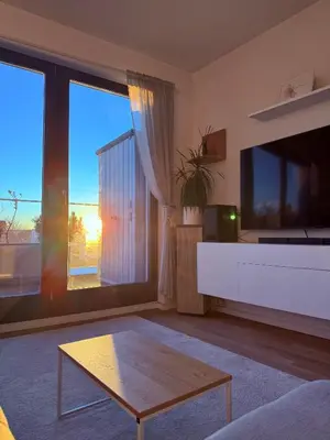 TV/Unterhaltungsangebot in der Unterkunft Penthouse living Berlin Mitte