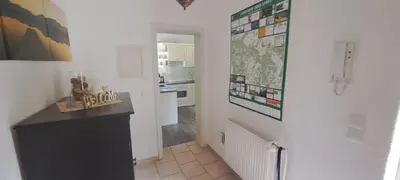 Küche/Küchenzeile in der Unterkunft Ferienwohnung Am See mit kleinem Boot und 3er Kajak und 2 SUP