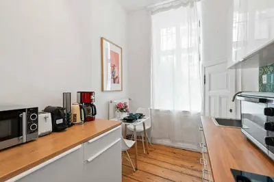 Küche/Küchenzeile in der Unterkunft Holiday 33 Apartment M Schönhauser Allee