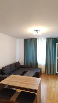 Ein Sitzbereich in der Unterkunft Great Central City Apartments