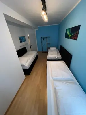 Ein Bett oder Betten in einem Zimmer der Unterkunft Great Central City Apartments