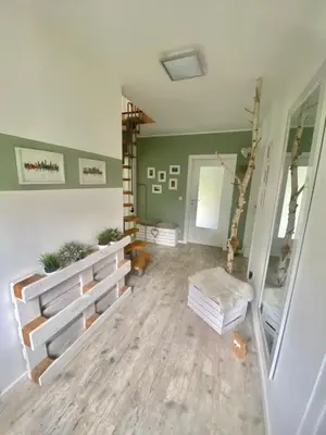 Grundriss der Unterkunft Ferienhaus in Wald und Seenähe