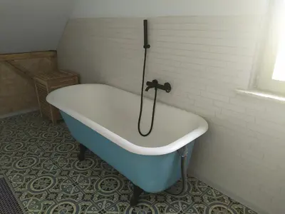 Ein Badezimmer in der Unterkunft Butterfeld