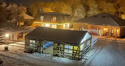 Haus 4 Zimmer bei Berlin im Winter