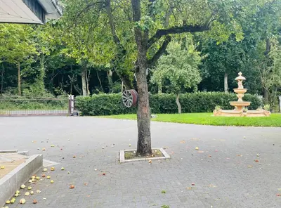 Ein Garten an der Unterkunft Haus 4 Zimmer bei Berlin