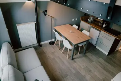 Küche/Küchenzeile in der Unterkunft 12 Monkeys Apartments