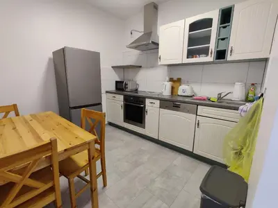 Küche/Küchenzeile in der Unterkunft Lucky Hostel