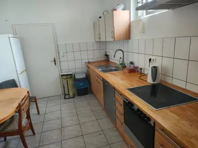 Küche/Küchenzeile in der Unterkunft Lucky Hostel