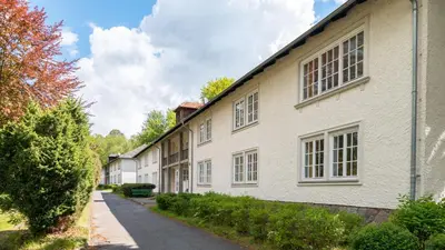 Das Gebäude in dem sich das Hostel befindet