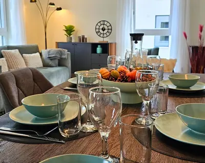 Essen in der Ferienwohnung oder in der Nähe