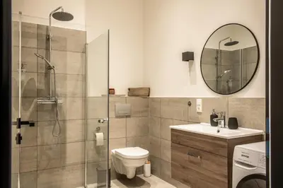 Ein Badezimmer in der Unterkunft Oran Apartment 1