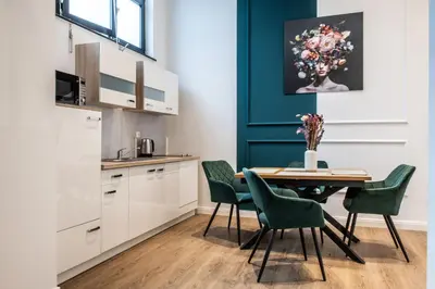 Küche/Küchenzeile in der Unterkunft Oran Apartment 2