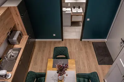 Küche/Küchenzeile in der Unterkunft Oran Apartment 3