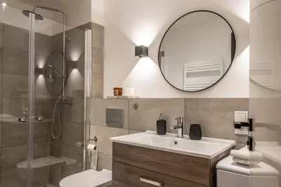 Ein Badezimmer in der Unterkunft Oran Apartment 4