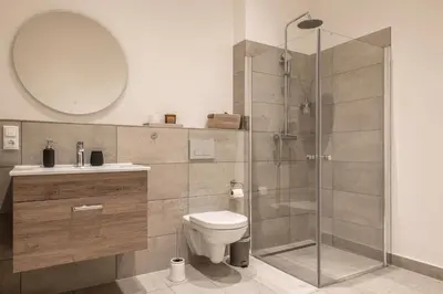 Ein Badezimmer in der Unterkunft Oran Apartment 6