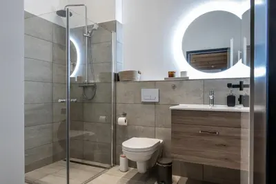Ein Badezimmer in der Unterkunft Oran Apartment 8