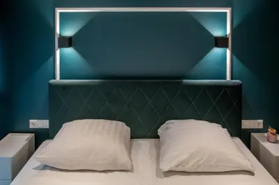 Ein Bett oder Betten in einem Zimmer der Unterkunft Oran Apartment 8
