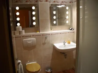 Ein Badezimmer in der Unterkunft FeWo 2 - b67191