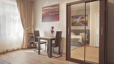 Ein Bett oder Betten in einem Zimmer der Unterkunft Amir Deluxe Motel