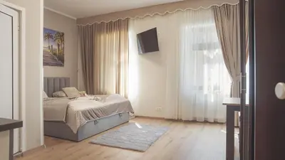 Ein Bett oder Betten in einem Zimmer der Unterkunft Amir Deluxe Motel