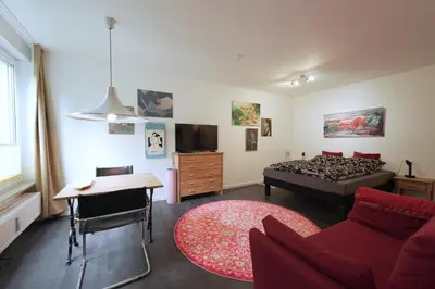 TV/Unterhaltungsangebot in der Unterkunft Studio am Engelbecken Berlin