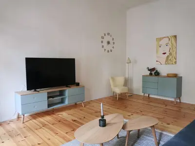 TV/Unterhaltungsangebot in der Unterkunft Ferienwohnung Potsdam
