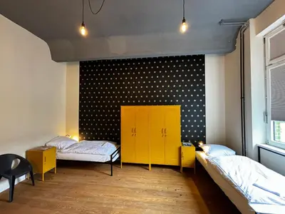 Ein Bett oder Betten in einem Zimmer der Unterkunft Coffee Inn Hostel Berlin