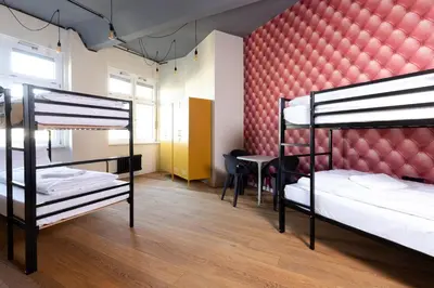 Ein Bett oder Betten in einem Zimmer der Unterkunft Coffee Inn Hostel Berlin