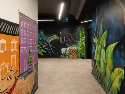 Grundriss der Unterkunft Coffee Inn Hostel Berlin