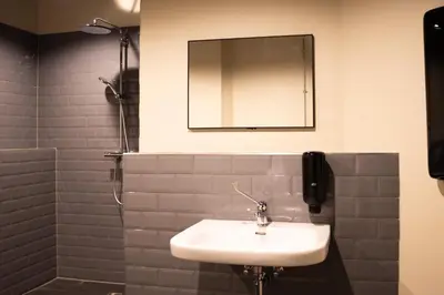 Ein Badezimmer in der Unterkunft Coffee Inn Hostel Berlin