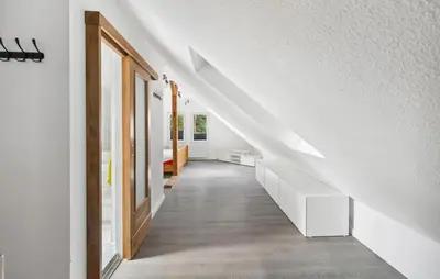Ein Bett oder Betten in einem Zimmer der Unterkunft 2 Bedroom Beautiful Home In Wandlitz