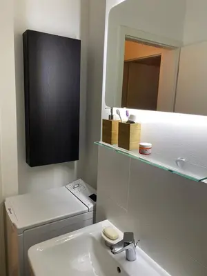 Ein Badezimmer in der Unterkunft Cozy and Peaceful Apartment, Top Located