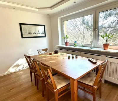 Grundriss der Unterkunft Ruhiges Apartment in Berlin mit Parkplatz & Balkon