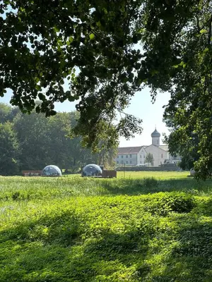 Naturlandschaft in der Nähe des Campingplatzes