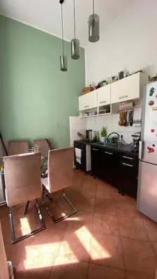 Küche/Küchenzeile in der Unterkunft Room 1