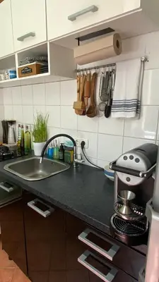 Küche/Küchenzeile in der Unterkunft Room 1