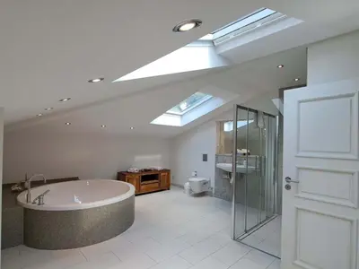 Ein Badezimmer in der Unterkunft Havelpalais Comfortable holiday residence