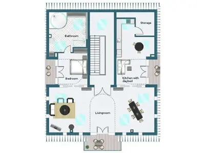 Grundriss der Unterkunft Havelpalais Comfortable holiday residence