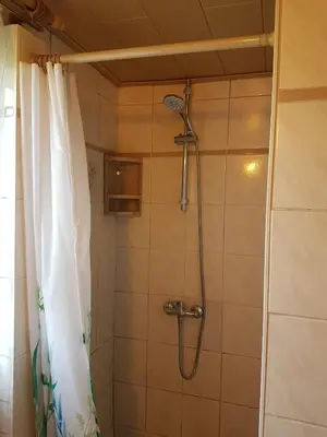 Ein Badezimmer in der Unterkunft Ferienhaus Uckermark pur